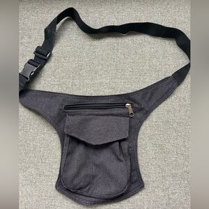 Black Fanny Pack/Hip Bag